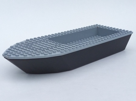 47859c01-11G Drijvende boot 32x12x4 (pakketzending) zwart gebruikt *
