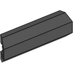 48203-11G Technic Rubber Bumper 2x6 zwart gebruikt *