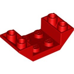 4871-5G Omgekeerde dakpan 45 graden 4x2 dubbel rood gebruikt *1D014
