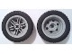 56145c01-86G Wiel 30.4x20mm met autoband 43,2x22 ZR grijs, licht (blauwachtig) gebruikt *5W000