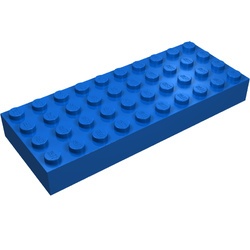 6212-7G Steen 4x10 blauw gebruikt *5K0000