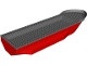 62791c01-5 Boot 51x12x5 met donkerblauwgrijs dek (pakketzending) rood gebruikt *