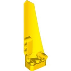 64681-3G Technic, Sierpaneel #5 GLAD lang, Side A geel gebruikt *4T093