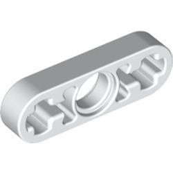6632-1 Technic, Hefbalk 1x3 dun wit NIEUW *1D000