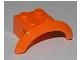 98282-4 Spatbord/sierboog 4 x 2 1/2 x 1 (LAGE boog) oranje NIEUW *0B001
