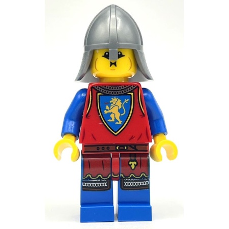 cas563 Ridder, Leeuwenkoning helm met nekbescherming NIEUW *