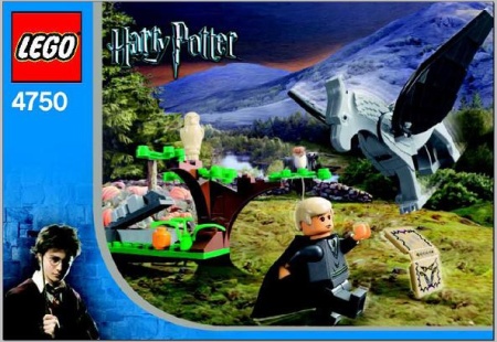 INS4750-G 4750 BOUWBESCHRIJVING- Draco's Encounter with Buckbeak gebruikt *