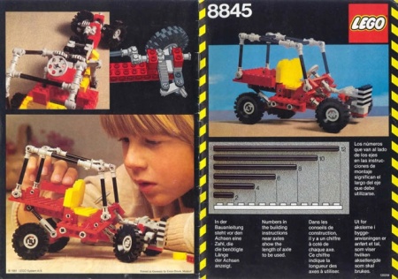 INS8845-G 8845 BOUWBESCHRIJVING- Dune Buggy gebruikt *