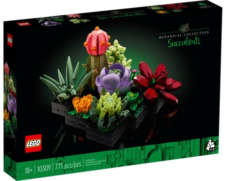 Set 10309-B Set 10309-B Botanical Succulents doos licht beschadigd NIEUW *