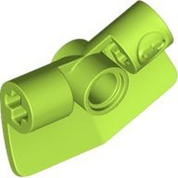 2457-34 Technic, paneel gebogen # 3 2x3x3 lime NIEUW *4T097
