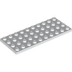 3030-1G Platte plaat 4x10 wit gebruikt *1A040