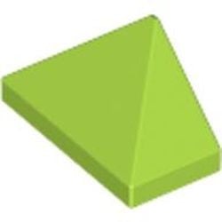 3048c-34G DakNOK 45 graden 2x1 driekantig Bodempin lime gebruikt *1D034