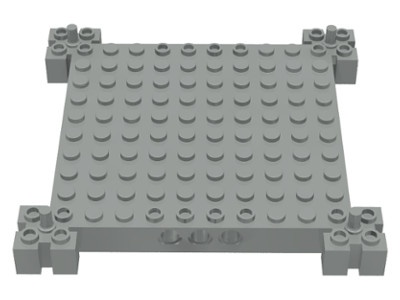 30645-9G Steen 12x12 aangepaste basis lichtgrijs (klassiek) gebruikt *