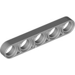 32017-86 Technic, Hefbalk 1x5 dun grijs, licht (blauwachtig) NIEUW *1D000