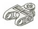 32174-1 Technic Connector 2x3 met Ball Socket wit NIEUW *1D000