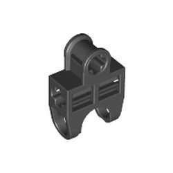 32174-11 Technic Connector 2x3 met Ball Socket zwart NIEUW *1D000