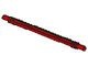 32200-5 Technic, zachte as lengte 12 noppen rood NIEUW *