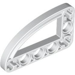 32250-1G Technic, Hefbalk 3x5 met kwart elipse (raam) wit gebruikt *1D000