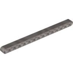 32278-66G Technic, Hefbalk 1x15 dik grijs, lichtparel gebruikt *1D000