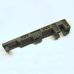 45400-10G Bodemplaat 4x24x3 1/3 PAKKETPOST donker, grijs (klassiek) gebruikt *0W016