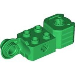 47431-6 Technic, steen 2x2 met asgat, vuist en rotatie Joint ball groen NIEUW *