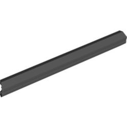 48202-11G Technic Rubber Bumper 2x18 zwart gebruikt *