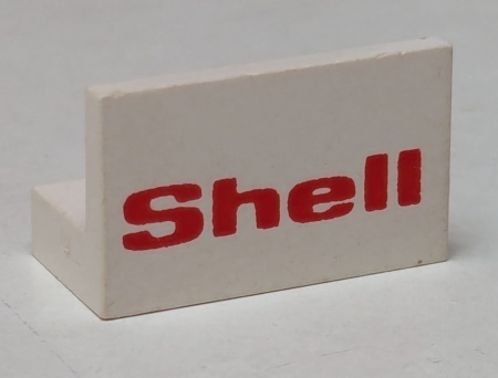4865pb005-1G Paneel 1x2x1 SHELL wit gebruikt *0D0000