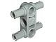 48989-86 Technic, Pin koppelaar Perpendicular 3L met 4 Pins grijs, licht (blauwachtig) NIEUW *0L0000