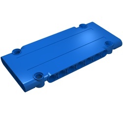 64782-7 Technic, Sierpaneel plat 5x11x1 blauw NIEUW *4T087