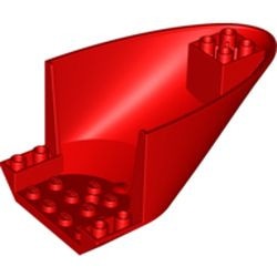 87616-5G Vliegtuig cockpitbodem 6x10 rood gebruikt *
