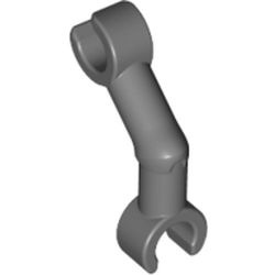 93061-85 Skeletarm gebogen met verticale grip grijs, donker (blauwachtig) NIEUW *0W002
