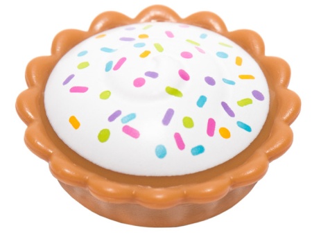 93568pb004-150 Pudding met vulling met 6 sprinkels caramel, midden NIEUW *0L0000