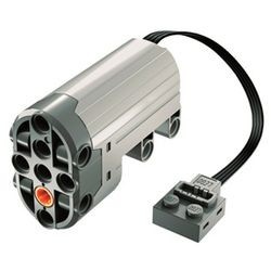 99498c01-86 Motor 9V Power Functions Servo grijs, licht (blauwachtig) NIEUW *5D0000