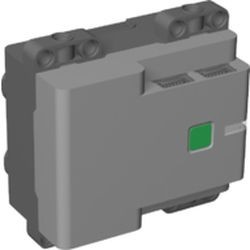 bb12177c01-86 MOTORACTIE Batterijbox 9 volt Powered Up bluetooth hub lichtgrijze bodem BATTERIJBOX PAKKETZENDING grijs, licht (blauwachtig) NIEUW *