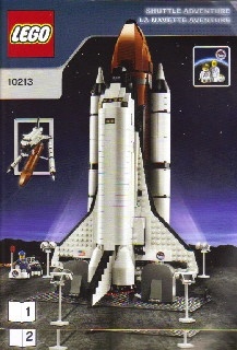 INS10213 10213 BOUWBESCHRIJVING- Shuttle Adventure NIEUW *LOC M6
