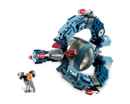 Set 7252-G Set 7252 Droid Tri-Fighter, zonder doos (99% compleet) gebruikt *