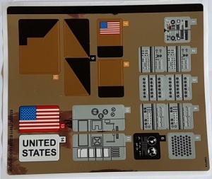 10266stk01 STICKER 10266 NASA Apollo 11 NIEUW *0S0000