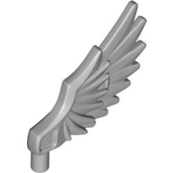 11100-86 Vleugel voor minifig grijs, licht (blauwachtig) NIEUW *0D000