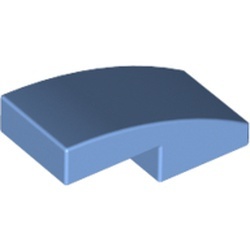 11477-42 Dakpan rond 2x1 geen nop blauw, midden NIEUW *1B097