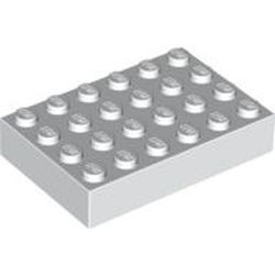 2356-1G Steen 4x6 wit gebruikt *5K0000