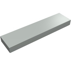 2431-9G Tegel 1x4 lichtgrijs (klassiek) gebruikt *1B341