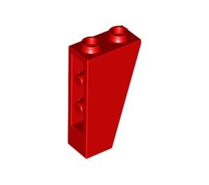 2449-5G Omgekeerde dakpan 75 graden 2x1x3 rood gebruikt *1B404