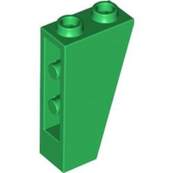2449-6 Omgekeerde dakpan 75 graden 2x1x3 groen NIEUW *1B244