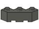 2462-10G Steen 3x3 facet donker, grijs (klassiek) gebruikt *1R014