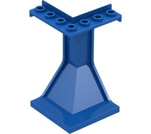 2467-7G Paneel 4x4x6 hoeksteun (LET OP: PAKKETZENDING) blauw gebruikt *