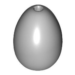 24946-86 Ei zonder decoratie grijs, licht (blauwachtig) NIEUW *0W007