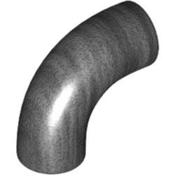 25214-77 Elleboog 2x2 zonder 45 graden grijs, donkerparel NIEUW *1B063