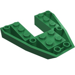 2626-6G Boegsteen 6x6x1 groen gebruikt *