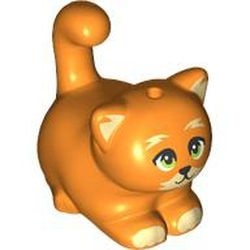 2652pb05-4 Kat, zittend oranje NIEUW *0D000