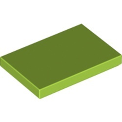 26603-34 Tegel 2x3 lime NIEUW *1B120